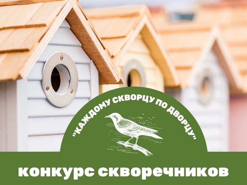 Межмуниципального конкурса скворечников «Каждому скворцу по дворцу».
